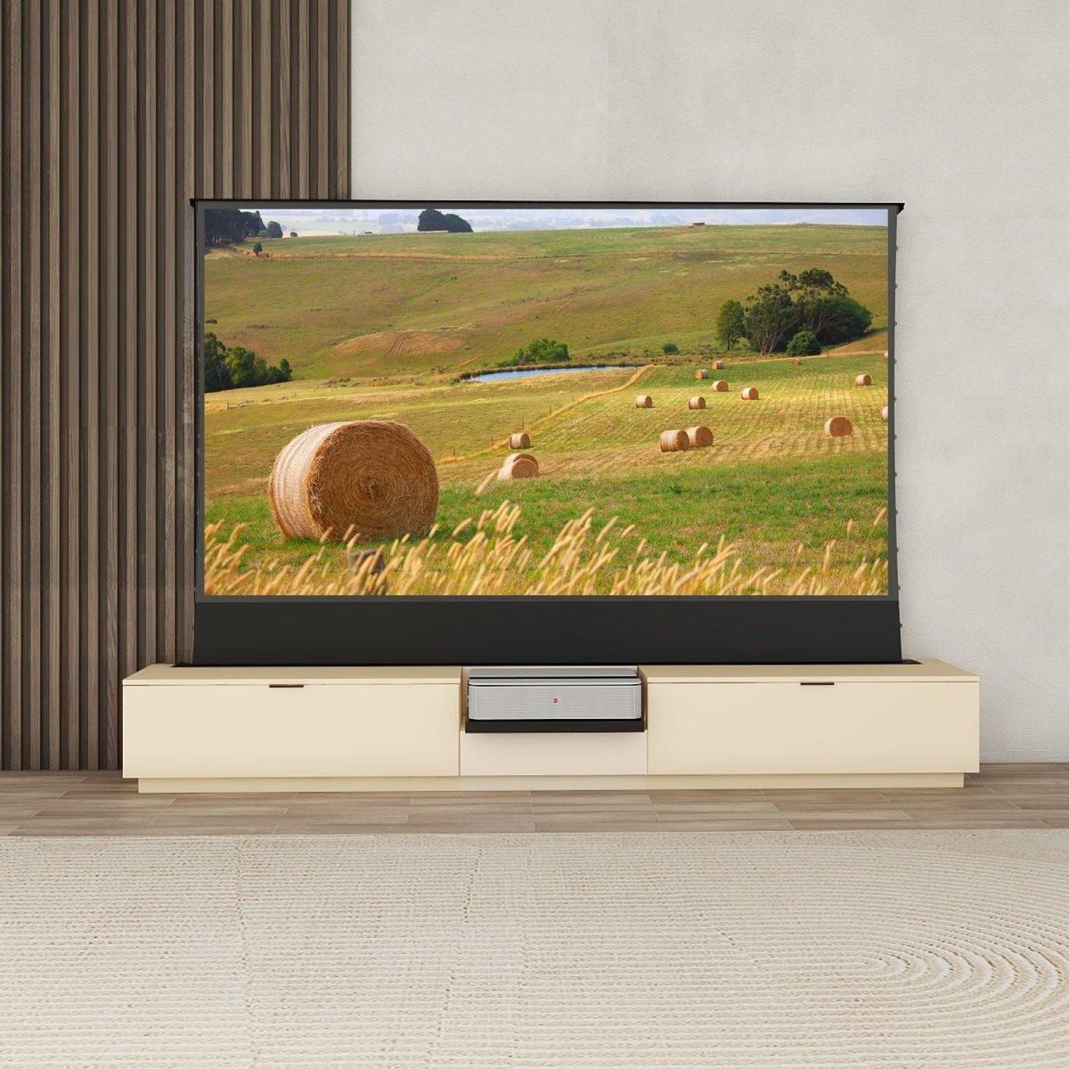 VIVIDSTORM Motorised Laser TV Cabinet Berlin -Leica Cine 1 Edition - VIVIDSTORM