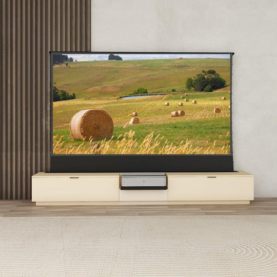 VIVIDSTORM Motorised Laser TV Cabinet Berlin -Leica Cine 1 Edition - VIVIDSTORM