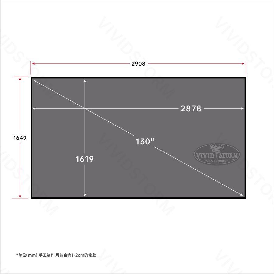 BUNDLE AWOL VISION NEWEST VERSION LTV-3500 Pro/3000 Pro /2500 4K Triple Ultra Short Throw Laser Projector & VIVIDSTORM 100-150inch CineVision Pro Fixed Frame Fresnel UST ALR Projector Screen - VIVIDSTORM