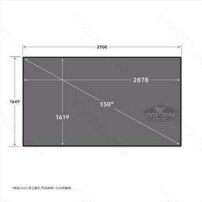 BUNDLE AWOL VISION NEWEST VERSION LTV-3500 Pro/3000 Pro /2500 4K Triple Ultra Short Throw Laser Projector & VIVIDSTORM 100-150inch CineVision Pro Fixed Frame Fresnel UST ALR Projector Screen - VIVIDSTORM