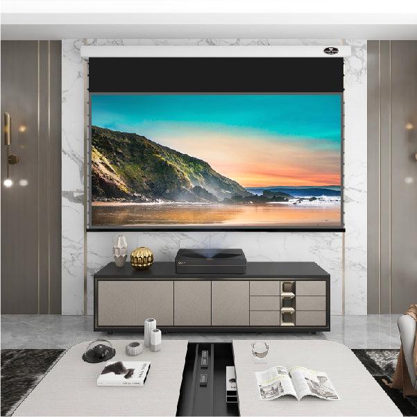 VIVIDSTORM PRO P Slimline Motorized Tension UST ALR Projector screen - VIVIDSTORM