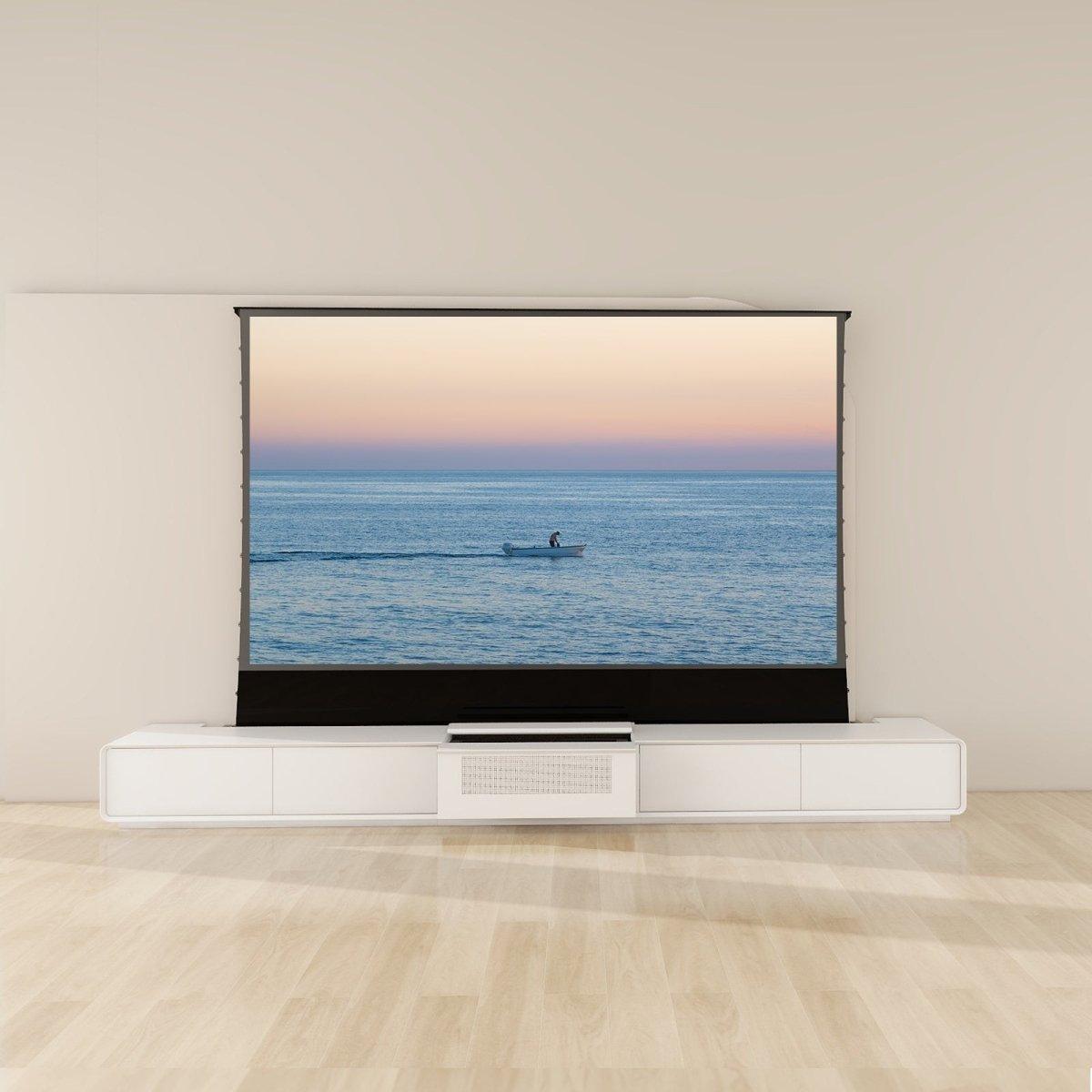 VIVIDSTORM Motorised Laser TV Cabinet Copenhagen - VIVIDSTORM