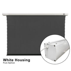 VIVIDSTORM ALR P Slimline Motorized Tension Obsidian Long Throw ALR Perforated Projector screen - VIVIDSTORM