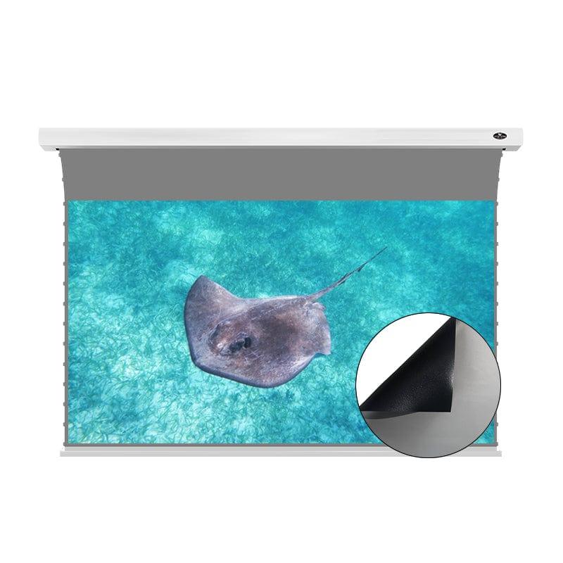 VIVIDSTORM 3D ALR Slimline Motorized Tension 3D(high gain) Obsidian Long Throw ALR Projector screen - VIVIDSTORM