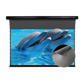 VIVIDSTORM ALR Slimline Motorized Tension Obsidian Long Throw ALR Projector screen - VIVIDSTORM