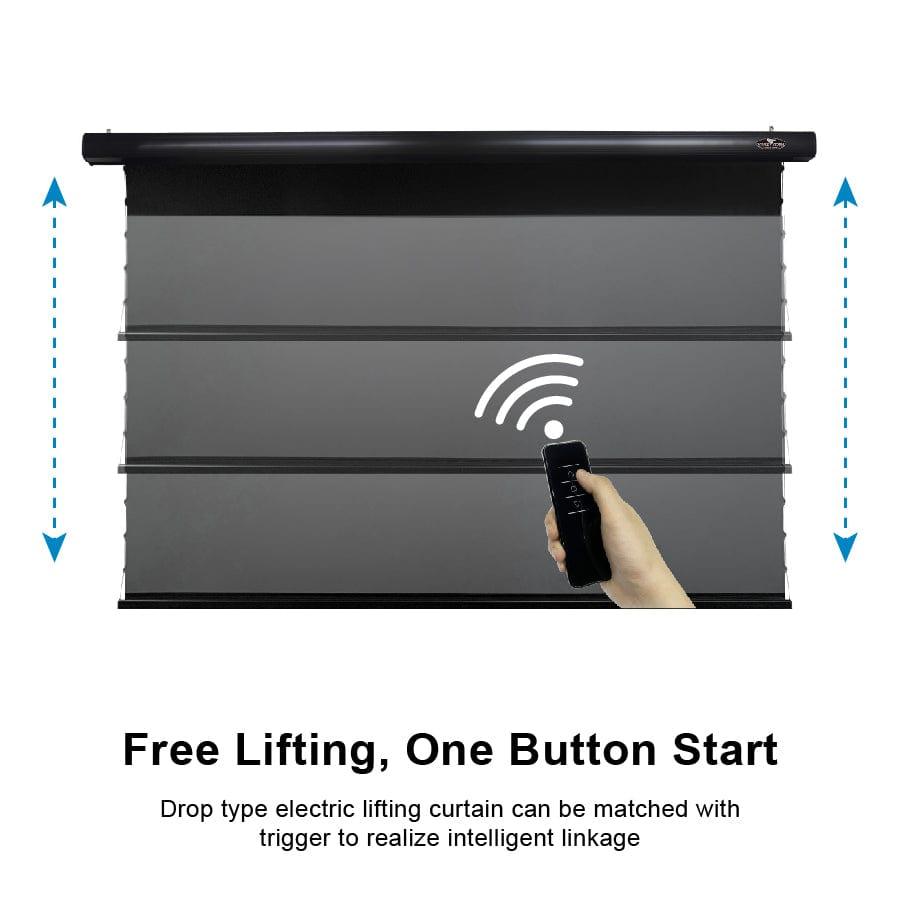 VIVIDSTORM PRO A Slimline Motorized Tension UST ALR Projector screen - VIVIDSTORM