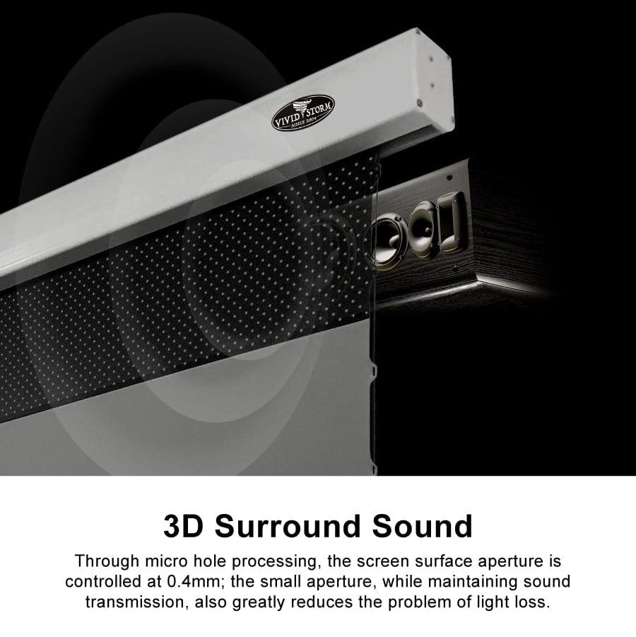 VIVIDSTORM PRO P Slimline Motorized Tension UST ALR Projector screen - VIVIDSTORM