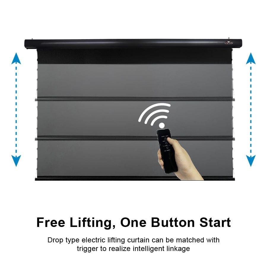 VIVIDSTORM PRO P Slimline Motorized Tension UST ALR Projector screen - VIVIDSTORM