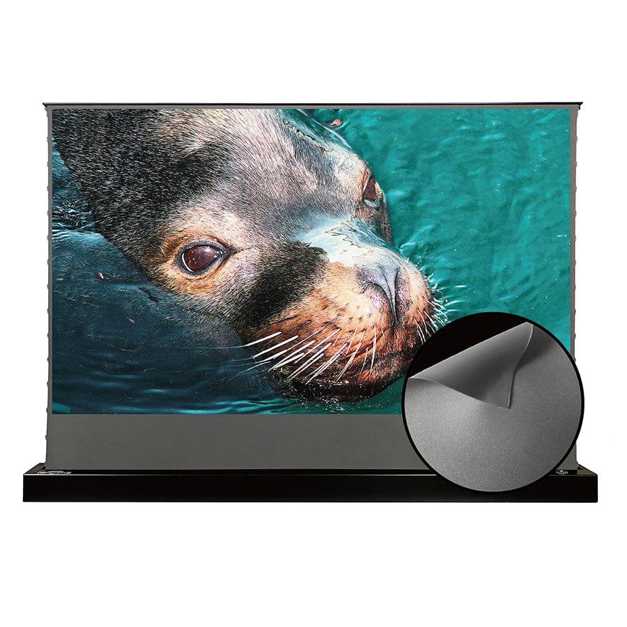 VIVID STORM SINCE 2004 Projection screen S ALR Electric Tension Floor Screen With Obsidian Long Throw Ambient Light Rejecting 【For Normal Projector】