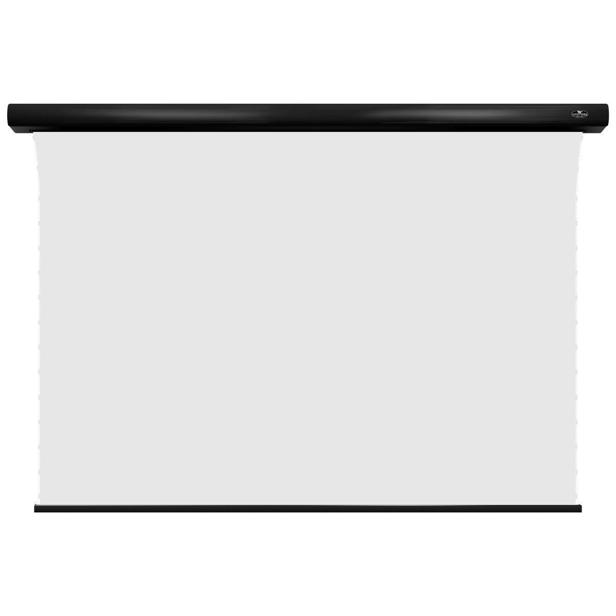 VIVIDSTORM White Cinema Perforated Slimline Motorized Tension Projector screen - VIVIDSTORM