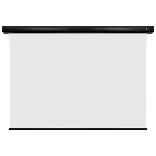 VIVIDSTORM White Cinema Perforated Slimline Motorized Tension Projector screen - VIVIDSTORM