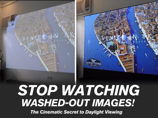 Why ALR (Ambient Light Rejecting) Screens are the Secret to a Cinematic Living Room