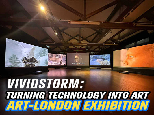 The Future of Art & Projection: VIVIDSTORM x Shan Hua in London
