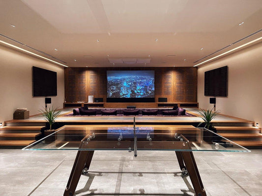 The best high-end home theater projection screen for villas - VIVIDSTORM