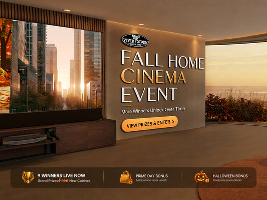VIVIDSTORM Fall Home Cinema 2026: New Fresnel Screens & Autumn Product Picks