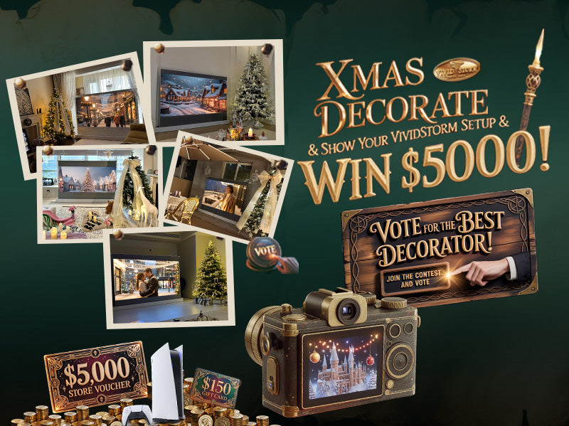 Decorate Your Home & Win Big: Join the VIVIDSTORM Christmas Decoration Contest 2025 🎄