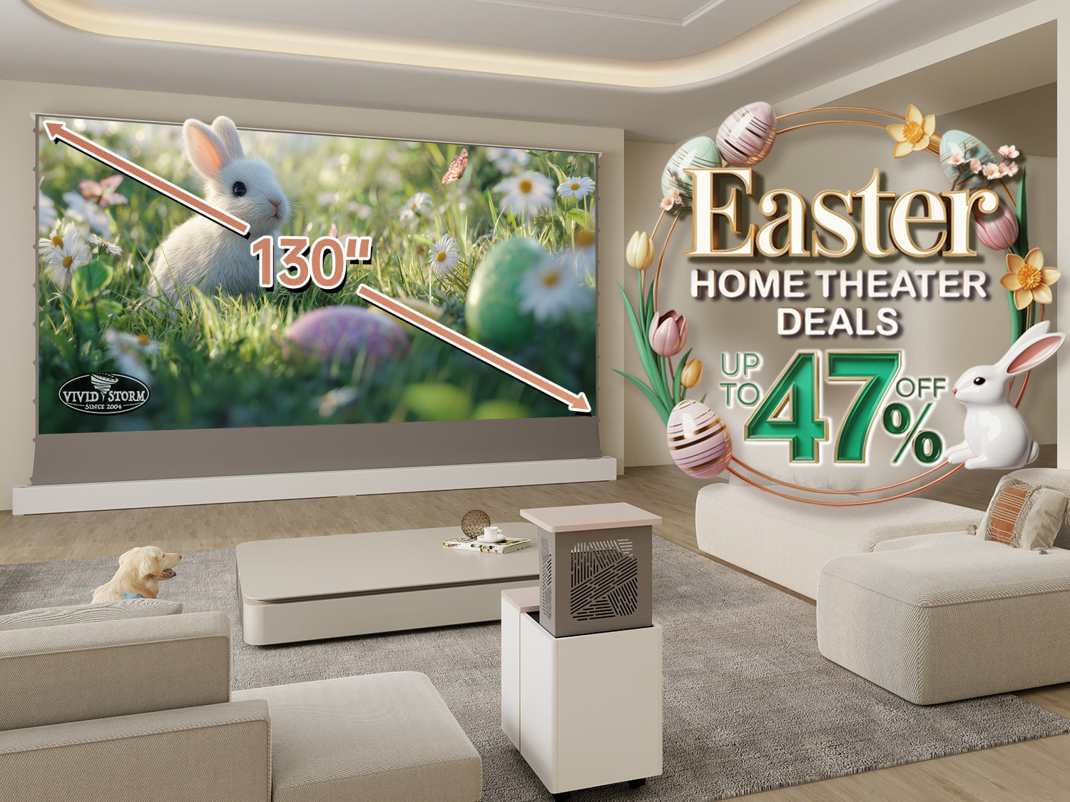 Easter 2026: 17% OFF Sitewide! Upgrade Your Home Theater for the FIFA World Cup!