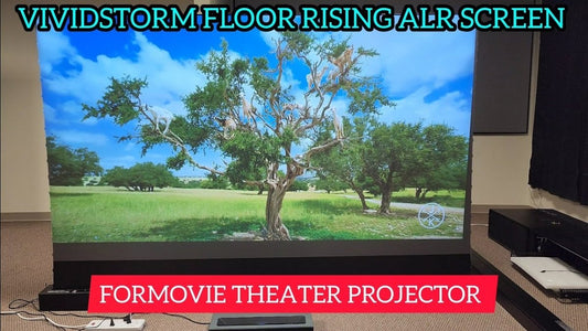 Formovie Theater Laser Projector/VividStorm UST ALR Screen (Click Link in Description to Purchase) - VIVIDSTORM