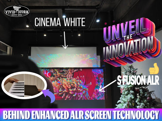 The Ultimate Home Theater System: S Fusion ALR Screen & JMGO N1S Ultimate for Unmatched Visuals - VIVIDSTORM