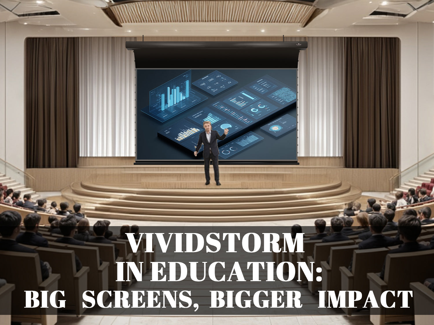 Revolutionizing Education: Why VIVIDSTORM is the Best Projection Solution for Modern Classrooms