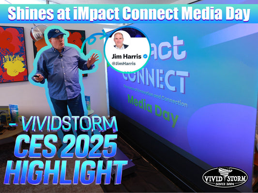 VIVIDSTORM Shines at CES 2025 in Las Vegas: Jim Harris’s Top Pick for Home Theater Innovation