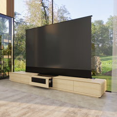 In Stock & Fast U.S. Shipping-VIVIDSTORM Motorised Laser TV Cabinet Copenhagen-99% New