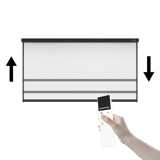 VIVIDSTORM DuraPlus Weatherproof Motorized Outdoor Projector Screen
