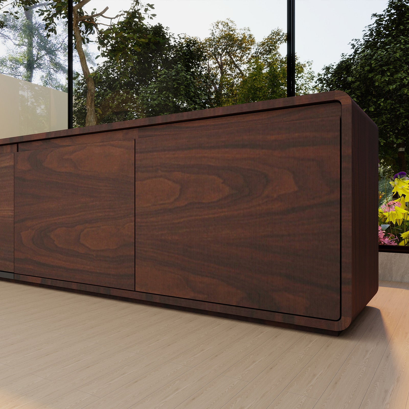 VIVIDSTORM Motorized Laser TV Cabinet Vienna