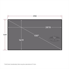 In Stock & Fast EU Shipping-VIVIDSTORM CineVision Pro Fixed Frame Fresnel UST ALR Projector Screen