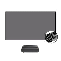 BUNDLE Optoma CinemaX L1 Projector & VIVIDSTORM CineVision Pro Fixed Frame Fresnel UST ALR Projector Screen - VIVIDSTORM