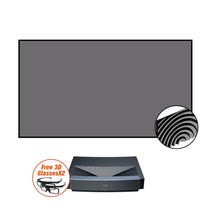 BUNDLE ULTIMEA T60 Projector & VIVIDSTORM CineVision Pro Fixed Frame Fresnel UST ALR Projector Screen