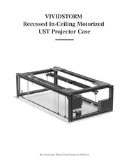 VIVIDSTORM Recessed In - Ceiling Motorized UST Projector Case - VIVIDSTORM