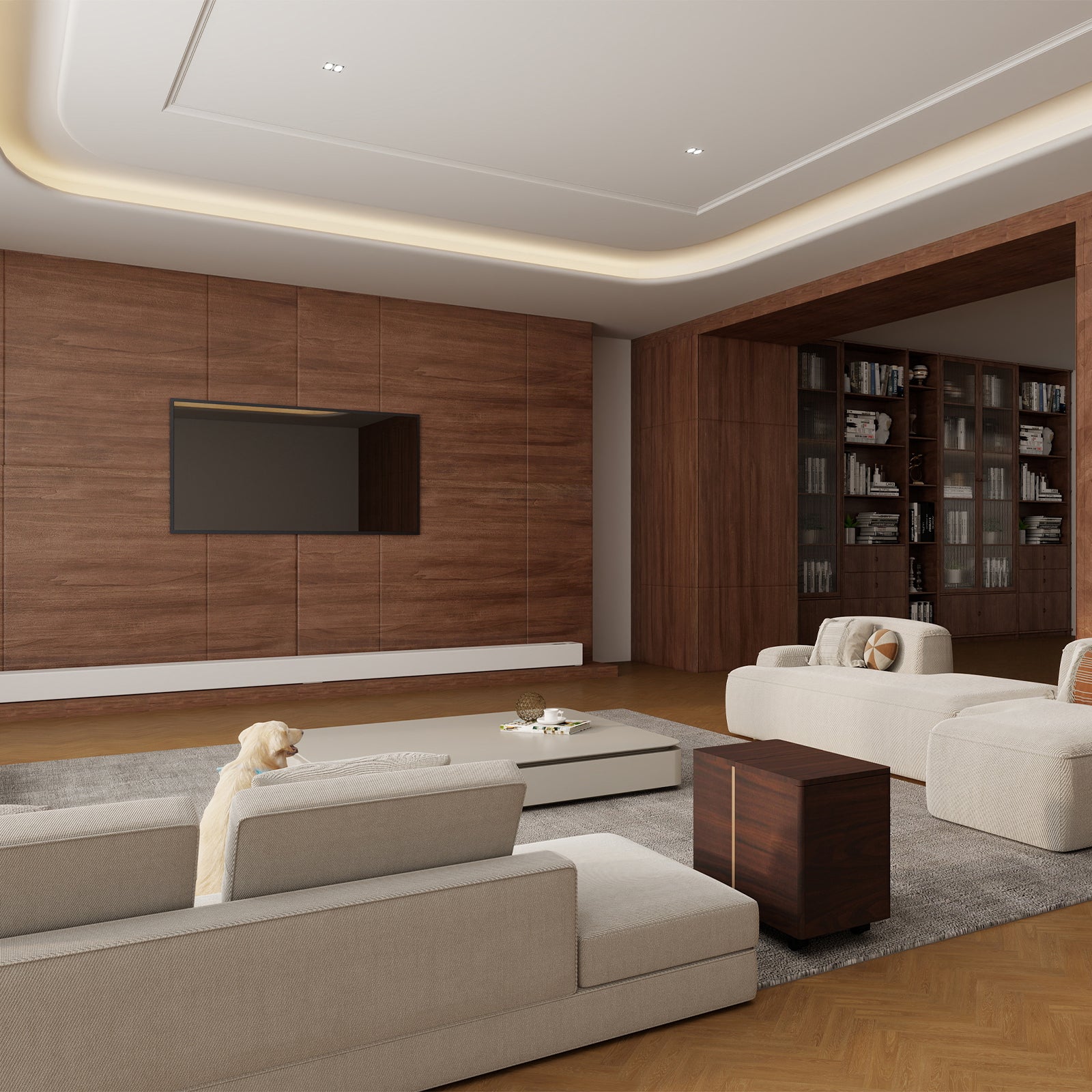 VIVIDSTORM Motorised Long Throw Projector Cabinet Astra