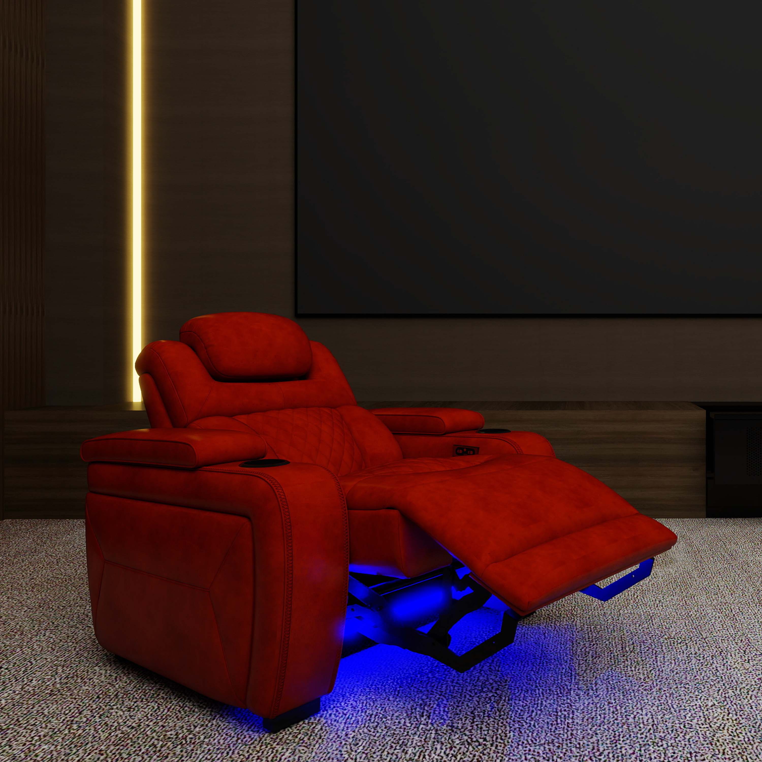 VIVIDSTORM Divino Luxury Home Theater Lounge Recliner
