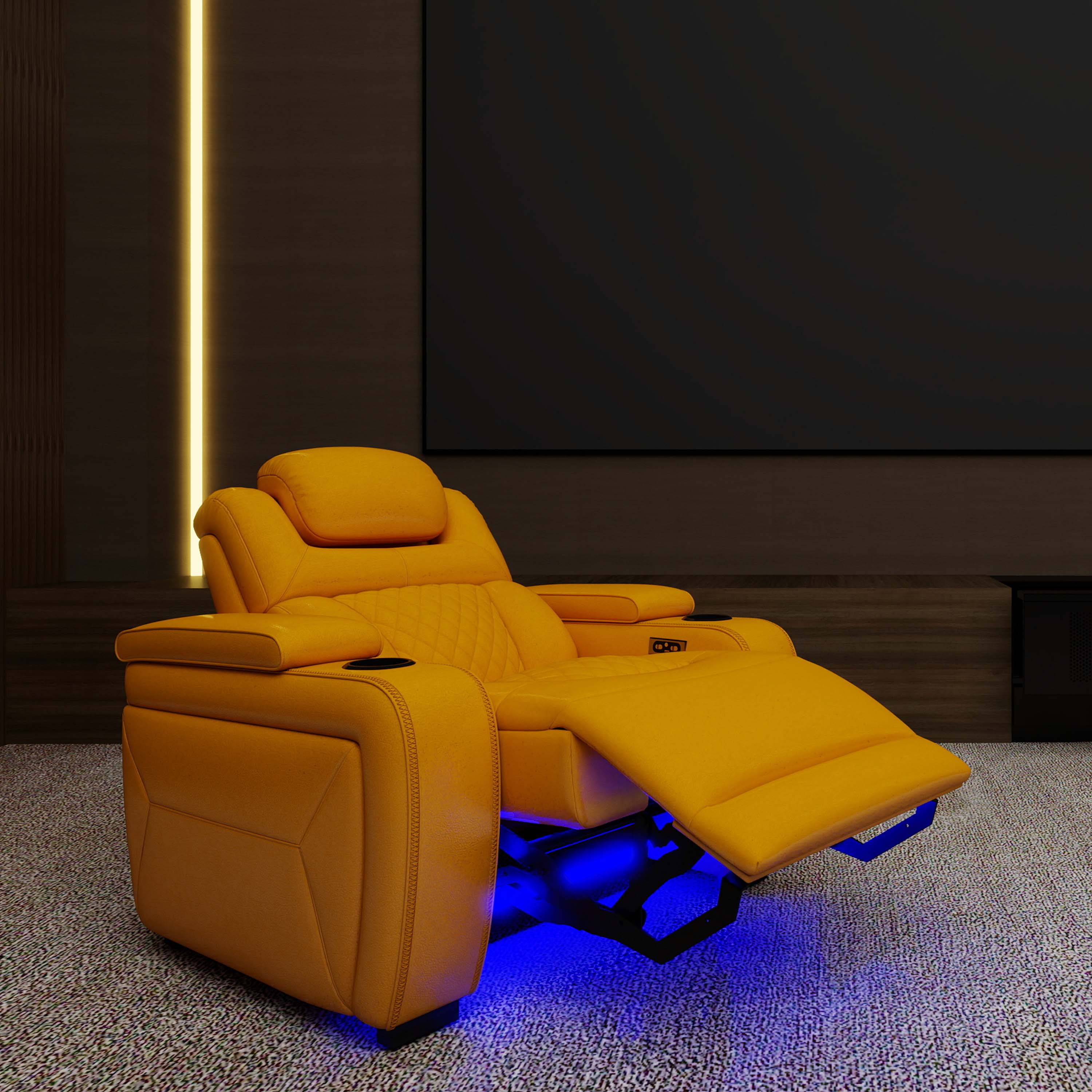 VIVIDSTORM Divino Luxury Home Theater Lounge Recliner