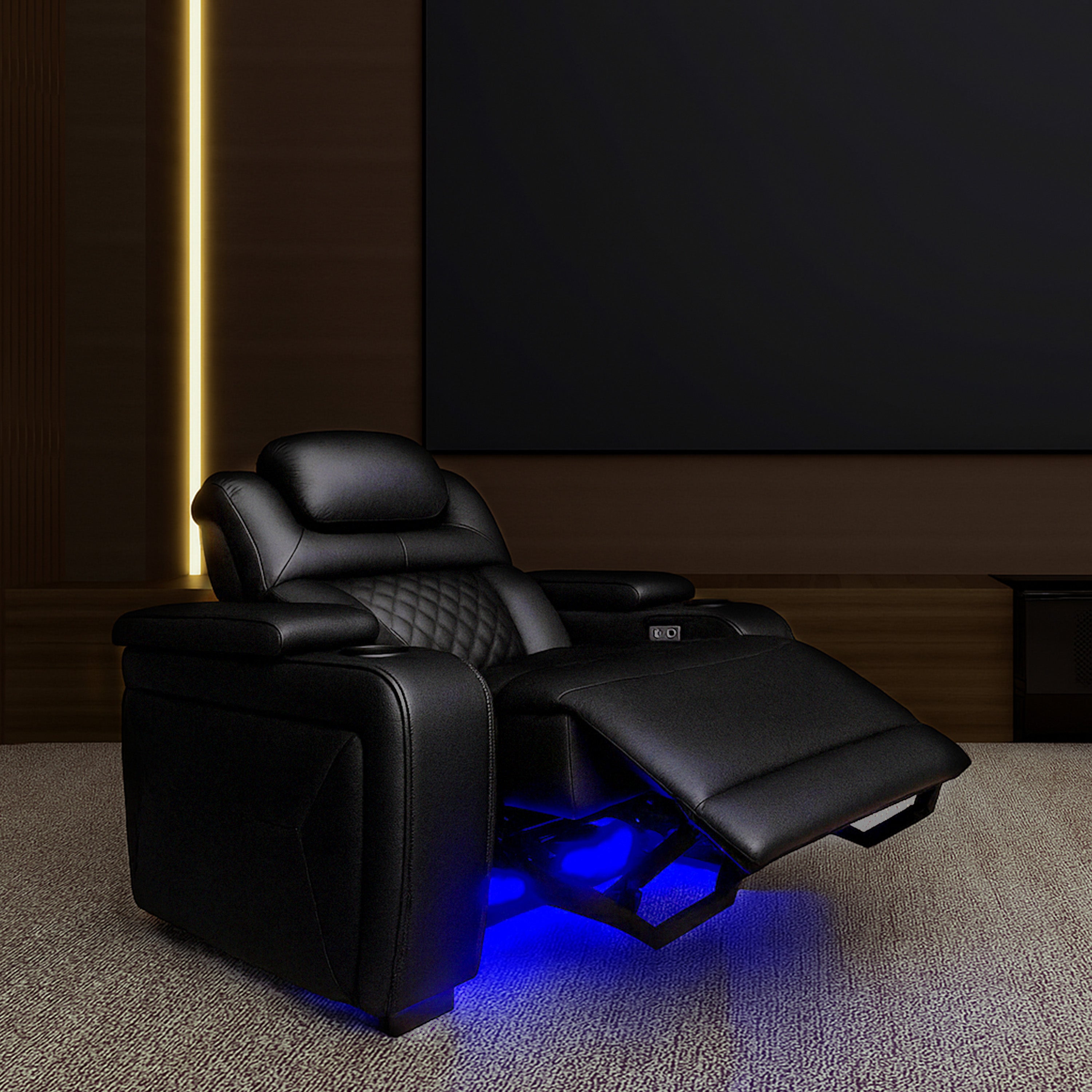 VIVIDSTORM Divino Luxury Home Theater Lounge Recliner