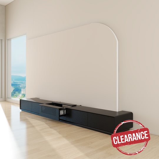 In Stock VIVIDSTORM Motorised Laser TV Cabinet Copenhagen