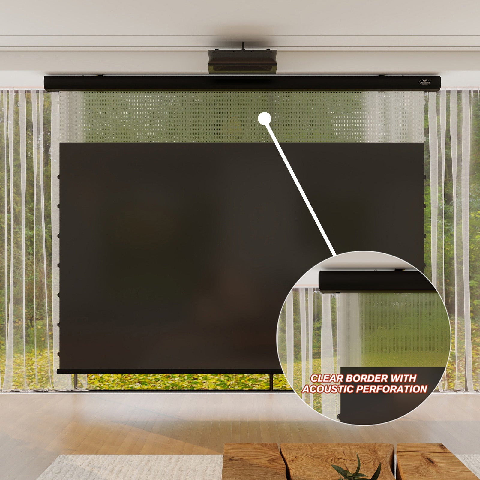 شاشة عرض VIVIDSTORM PRO PA Slimline بمحرك شد UST ALR 