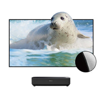 BUNDLE Hisense PL1 Projector& VIVIDSTORM CineVision Pro Fixed Frame UST ALR Projector Screen - VIVIDSTORM