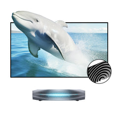 BUNDLE Awol Vision Aetherion Pro / Max RGB Laser UST Projector & VIVIDSTORM CineVision Pro Fixed Frame Fresnel UST ALR Projector Screen
