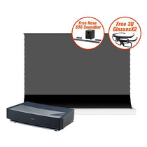 Bundle ULTIMEA Thor T60 Triple Laser Projector &VIVIDSTORM S PRO Electric Tension Floor Screen - VIVIDSTORM