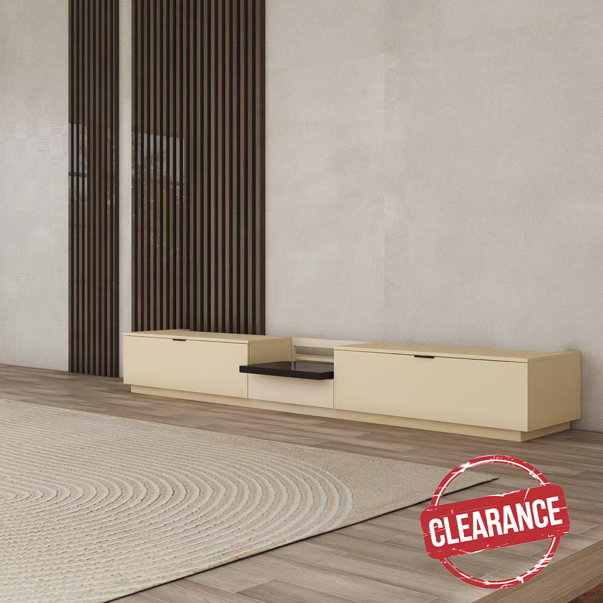 Meuble TV laser motorisé VIVIDSTORM Berlin - Édition Leica Cine 1