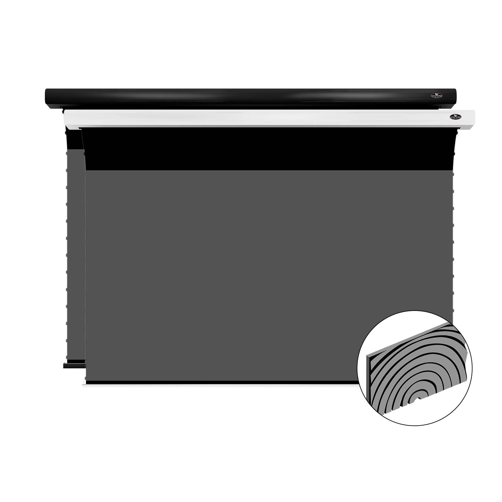 VIVIDSTORM Slimline SilicaFlex Motorized Fresnel Long Throw ALR Projector Screen Pre-order