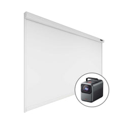 BUNDLE Anker Nebula X1 Projector & VIVIDSTORM DuraPlus Weatherproof Motorized Outdoor Projector Screen Pre-Order