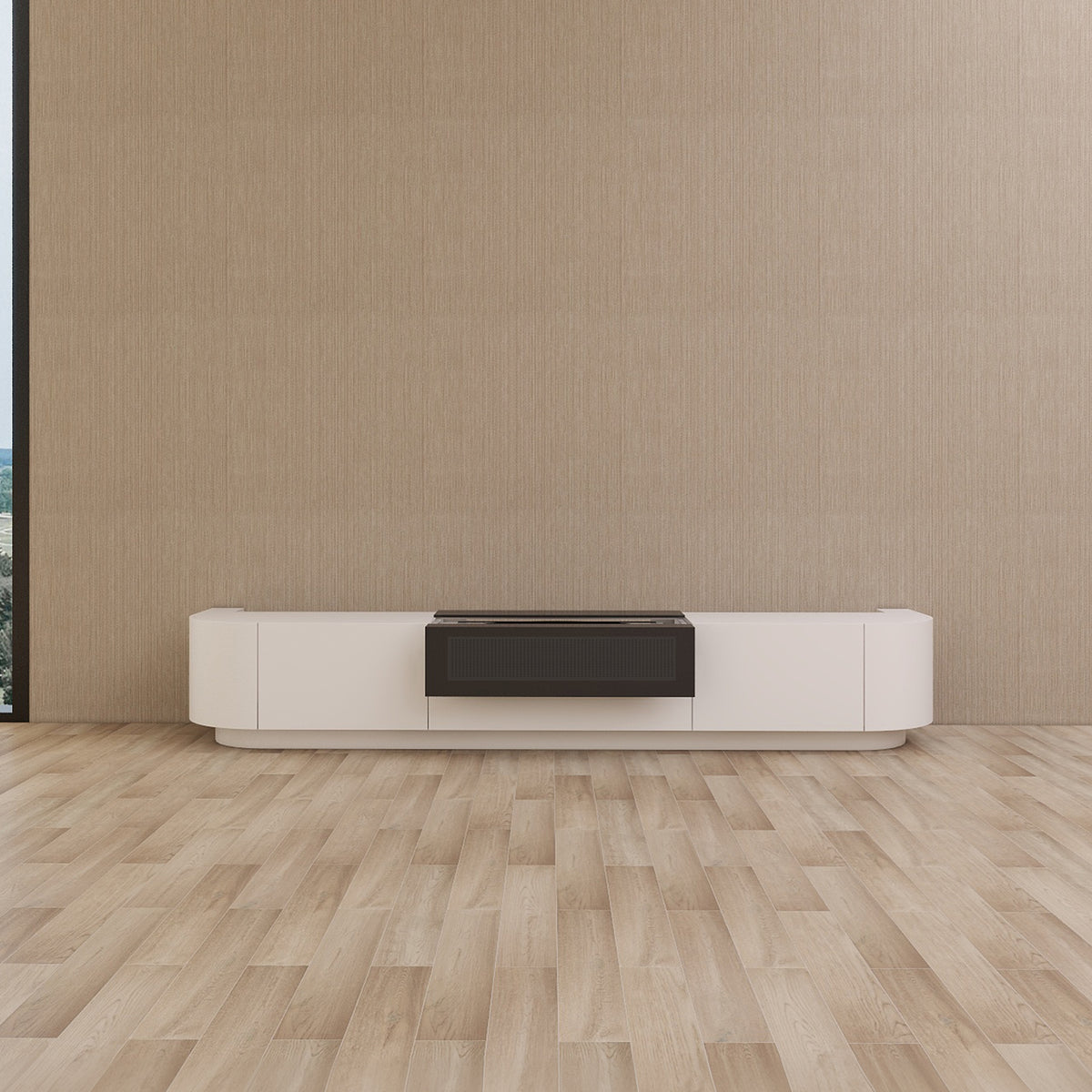 In Stock - VIVIDSTORM Motorized Laser TV Cabinet Florence