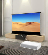 VIVIDSTORM Bundle - Projector&Screen&Motorised Laser TV Cabinet Monte Carlo - VIVIDSTORM