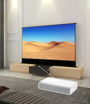 VIVIDSTORM Bundle-Projector&Screen&Motorised Laser TV Cabinet Monte Carlo