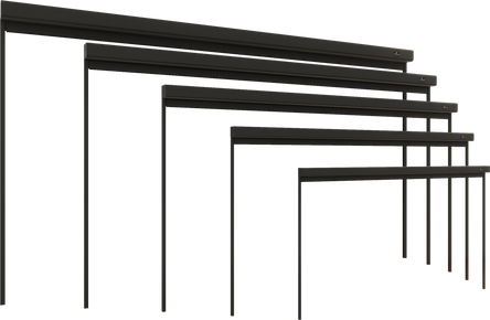 VIVIDSTORM DuraPlus Weatherproof Motorized Outdoor Projector Screen