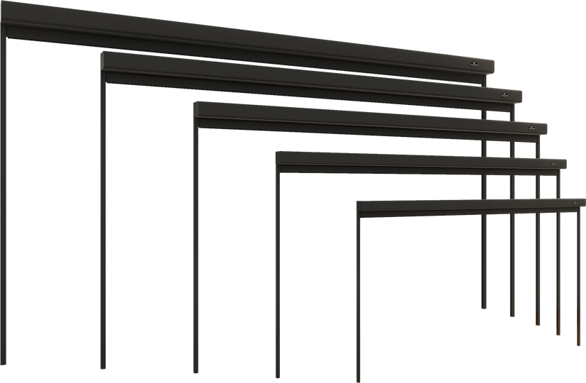 VIVIDSTORM DuraPlus Weatherproof Motorized Outdoor Projector Screen