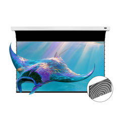 VIVIDSTORM Slimline SilicaFlex Motorized Fresnel Long Throw ALR Projector Screen Pre-order
